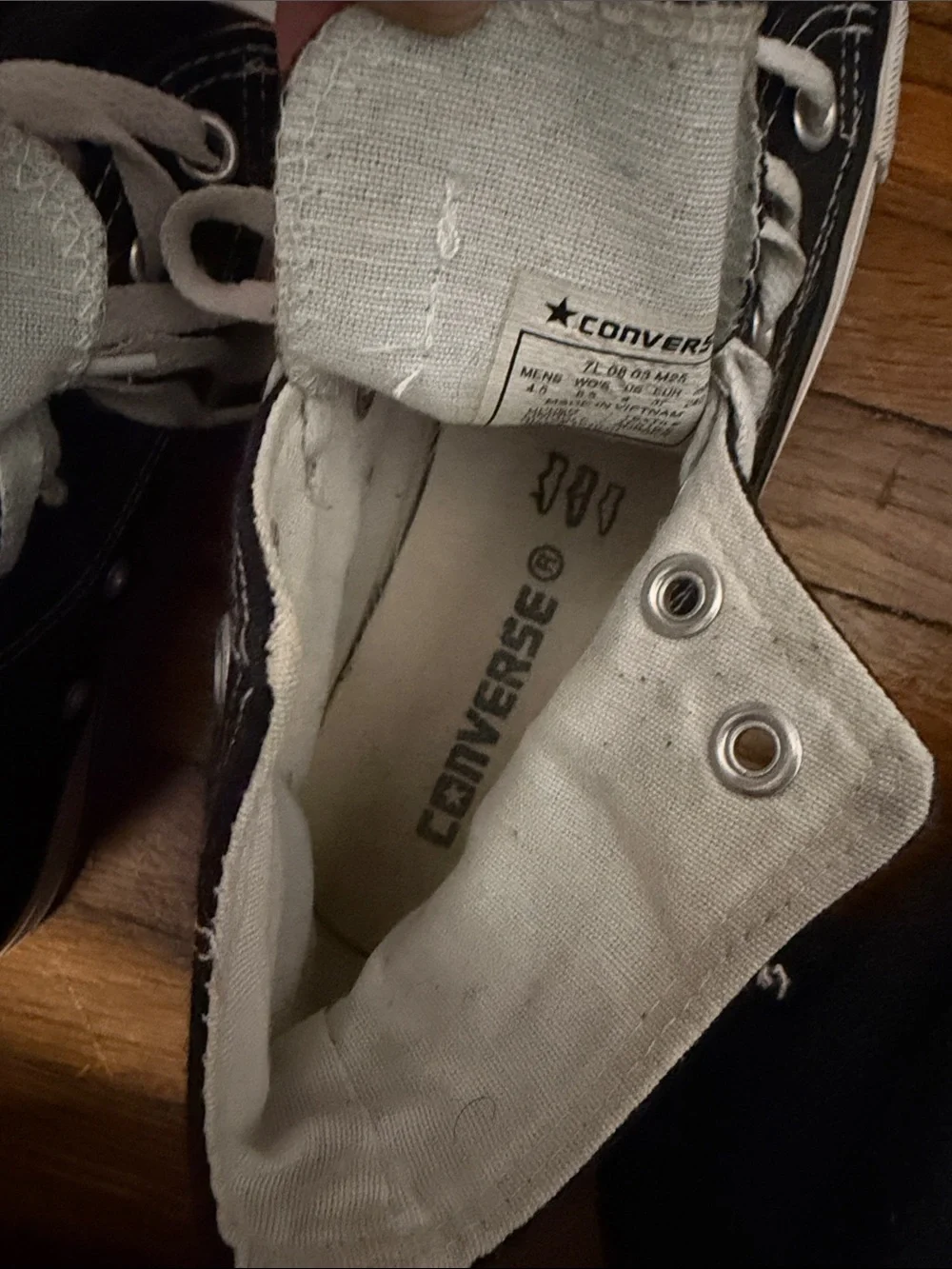 Converse Black High-Top Sneakers